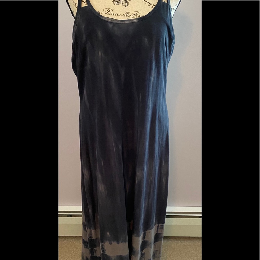Athleta high low tie dye dress